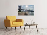 Leinwandbild Brooklyn Bridge - SoiréeArts