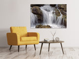 Leinwandbild Wasserfall XXL - SoiréeArts