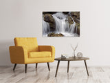 Leinwandbild Wasserfall XXL - SoiréeArts