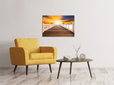 Leinwandbild Die Brücke Ins Glück - SoiréeArts