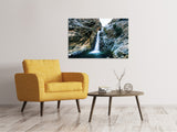 Leinwandbild Bewegtes Wasser - SoiréeArts