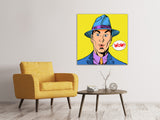 Leinwandbild Pop Art Wow - SoiréeArts