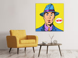 Leinwandbild Pop Art Wow - SoiréeArts