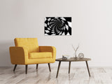 Leinwandbild Abstrakter Tunnel Black u0026 White - SoiréeArts