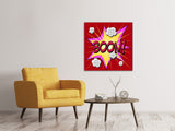 Leinwandbild Pop Art Boom - SoiréeArts