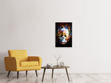 Leinwandbild Psychedelic Skull - SoiréeArts