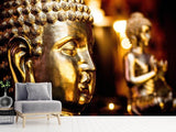 Fototapete Goldene Buddhas - SoiréeArts