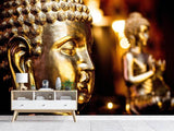 Fototapete Goldene Buddhas - SoiréeArts