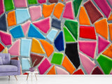 Fototapete Mosaik Wand - SoiréeArts