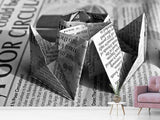 Fototapete Origami Zeitung - SoiréeArts