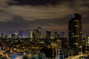 Fototapete Tel Aviv am Abend