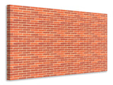Leinwandbild Backsteine