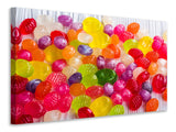 Leinwandbild Bunte Bonbons