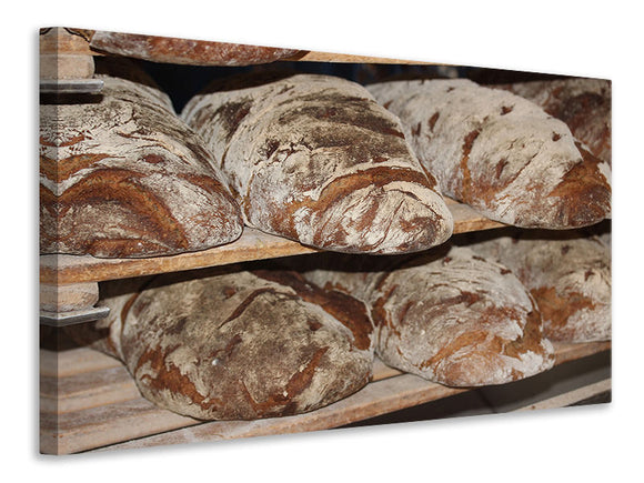 Leinwandbild Das Bauernbrot