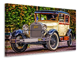 Leinwandbild Gepflegter Oldtimer