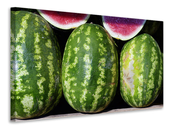 Leinwandbild Wassermelonen