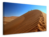 Leinwandbild Wüstenwanderung in Namibia